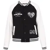Mymo Sudadera con cremallera negro / offwhite