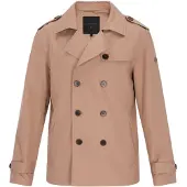 Dreimaster Klassik Abrigo de entretiempo beige