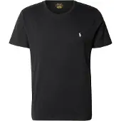 Ralph Lauren Camiseta térmica negro / blanco