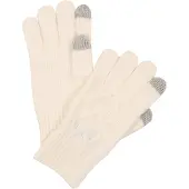 Gap Guantes gris / blanco lana