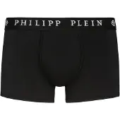 Philipp Plein Calzoncillo boxer 'Skull' negro / blanco