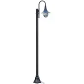 LINDBY Lámpara de exterior Daphne de , 220 cm, negra, E27, IP44
