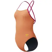 Speedo Traje De Baño Fl Solid Tie Back