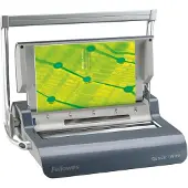Fellowes Quasar encuadernadora con perforadora de alambre