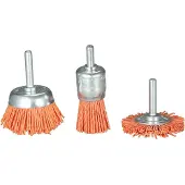 Makita Conjunto de cepillos de nylon 3 piezas D-70742