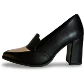 Nae Vegan Shoes Zapatos con plataforma 'JULIA' beige / negro