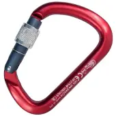 Kong Italy - X-Large Alu Screw - Mosquetones de rosca rojo