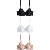 Next Sujetador beige / negro / blanco