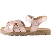 Next Sandalias oro rosa
