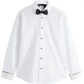 Next Camisa negro / blanco