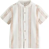 Next Camisa ecru / brocado / marrón claro