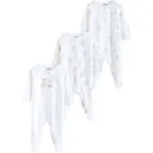 Next Pijama azul / gris / naranja / blanco