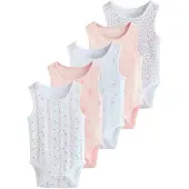 Next Pijama entero/body verde / rosa / blanco