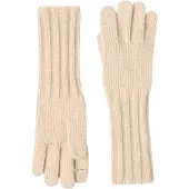 TATUUM Guantes con dedos 'Velar' ecru