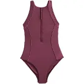 Next Traje de baño rojo vino