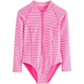Next Traje de baño rosa / blanco