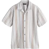 Next Camisa ecru / marrón claro
