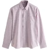 Next Camisa rosa / blanco