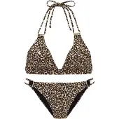 LASCANA Bikini crema / marrón / negro