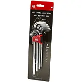 AOK Juego de Llaves Allen Torx Profesionales de 9 Piezas