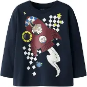 Name it Camiseta 'NMMDALLAS' navy / amarillo / burdeos / blanco