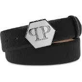 Philipp Plein Cinturón 'Hexagon' negro
