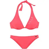 Venice beach Bikini frambuesa / blanco
