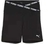 Puma Pantalón deportivo 'Strong' negro / blanco