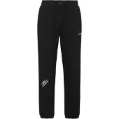 Plein sport Pantalón 'Scratch' negro / blanco