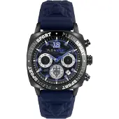Plein sport Reloj analógico 'Wildcat Chrono' navy / negro / plata