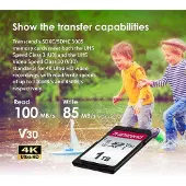 Transcend Tarjeta De Memoria Ts1tsdc300s 1tb