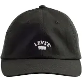 Levi's Gorra 'Lazy Girl Logo Cap' negro / blanco