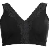 Sheego Sujetador negro