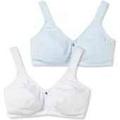 Sheego Sujetador reductor azul pastel / blanco
