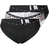 GUESS Braga ecru / marrón oscuro / rosa / negro