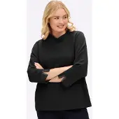 Sheego Sudadera negro