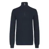 Blend Jersey ' BHDENO HALFZIPP ' azul oscuro