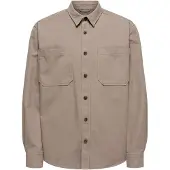 Only & Sons Camisa 'ONSAlp' beige oscuro