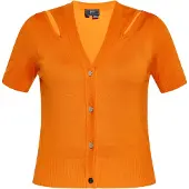 Faina Cárdigan naranja