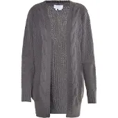 Usha Cárdigan 'Teylon' gris oscuro