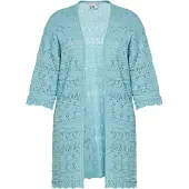 Usha Cárdigan aqua