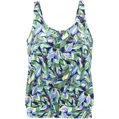 s.Oliver Top de tankini marino / verde / verde pastel / rosa