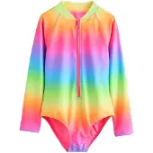 Next Traje de baño amarillo / verde / lila / rosa