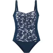 Sunseeker Traje de baño marino / blanco