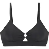 LASCANA Top de bikini negro