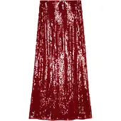 OH APRIL Falda 'Nika' rojo oscuro