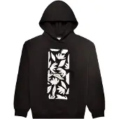 Irasuto Studios Sudadera 'Jungle' negro / blanco
