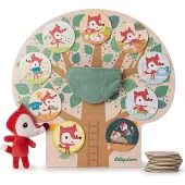 Lilliputiens Contando Mi Día Árbol Magnético De Alicia