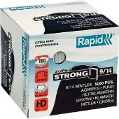 Rapid Grapas Galvanizadas 9/14 Mm X5000 Super Strong