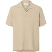 Selected Camisa 'Sal' beige